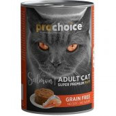 Pro Choice Adult Somonlu Yetişkin Kedi Konservesi 400 gr - 1