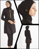 Mayovera  Turuncu Fermuar Tasarım Mayo - 8