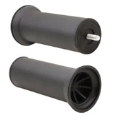 Mobilya Baza Kanepe Koltuk Çekyat Yüksetlme Ayağı M8 Ince Diş Siyah Ayakları 15 Cm Metal (12 ADET) - 2