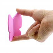 Mobilya Çekmece Dolap Kapak Kulpu Kulbu Çocuk Bebek Genç Odası Plastik Mat Pembe Kulp 32 mm - 5