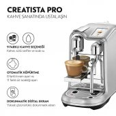 Nespresso Creatista PRO Profesyonel Paslanmaz Çelik Led Dokunmatik Ekran Otomatik Multi-Fonksiyon Kahve Makinesi - 3
