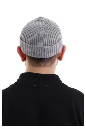 Orlon Katlamalı Takke - Gri thumbnail 6