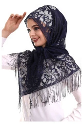 Narin Pamuk Tül Şal Mor-2 60x160 thumbnail 4