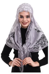 Narin Pamuk Tül Şal Lila-2 60x160 thumbnail 3