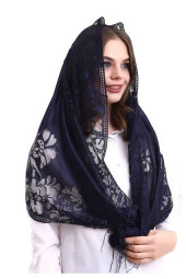Narin Tül Şal Mor 60x160 - 5