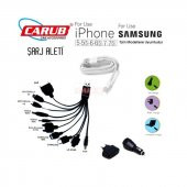 Araç Şarjı 12-220 İphone ve Samsung Uyumlu Çoklu - 2