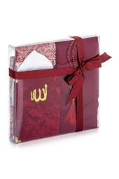Hediyelik Mevlid Seti - Kırmızı thumbnail 2