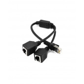 Dark 2 Port RJ45 Ethernet Ağ Çoklayıcı Adaptör (Network Divider) (DK-AC-NTBX2) - 2