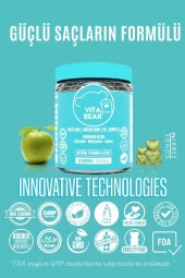 VitaBear Strong Hair Gummy Vitamin 60 Adet X 2 - 2