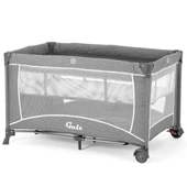 Gulz Raftel Oyun Parkı Bebek Beşik 70x120 Cm + YATAKLI Light Grey thumbnail 2