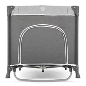 Gulz Raftel Oyun Parkı Bebek Beşik 70x120 Cm + YATAKLI Dark Grey - 7