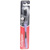 Colgate Süper Clean Black Orta Diş Fırçası Mor - 1
