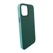 OneGıf Apple iPhone 12 pro Max Silikon Kılıf (6.7") - Yeşil thumbnail 6