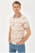 Ms Pierre Cardin Erkek Vizon T Shirt. - 1