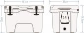Icepeak Aden Buzluk 25 Litre - 6