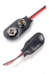 9 Volt Pil Yatağı 1 Adet 9V Pil Yuvası İkili 9V Pil Başlığı Pil Tutucu Okul Hobi Elektrik Deney - 3