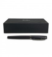 Scrikss Mat Siyah Özel Kutulu Dolma Kalem HK2221 - 4