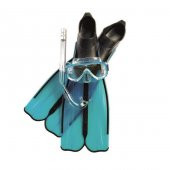 Cressi Rondinella Bag Aq Palet Maske Şnorkel Set 45/46 CA 189245 - 1