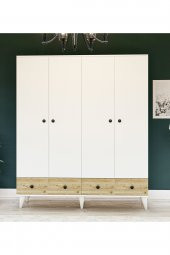 Metalia Gm 414 4 Kapılı 2 Çekmeceli GarDolap - 1