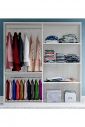 Metalia 4 Kapılı Beyaz Gardrop Dolap Gm 050 - 3