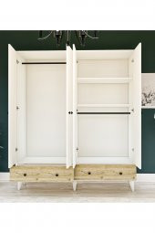 Metalia Gm 414 4 Kapılı 2 Çekmeceli GarDolap - 4