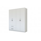 Metalia Gm 0080 Dekor 4 Kapılı 2 Çekmeceli Gardrop - 1