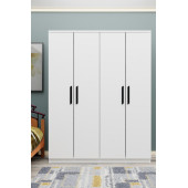 Metalia 4 Kapılı Beyaz Gardrop Dolap Gm 050 - 2