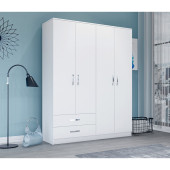 Metalia Gm 0080 Dekor 4 Kapılı 2 Çekmeceli Gardrop - 4