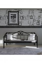 Metalia Gm401 Minderli Sedir Siyah - 1