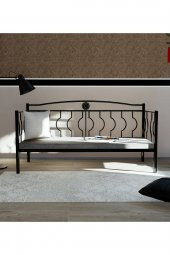Metalia Gm 403 Elips Minderli Sofa Sedir Siyah - 2