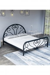 Metalia Gm 300 Baby Siyah Çift Kişilik Metal Karyola 160X200 - 2