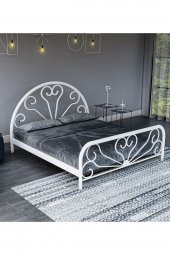 Metalia Gm 300 Baby Beyaz Çift Kişilik  Metal Karyola  160X200 - 2