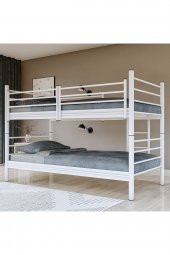 Metalia Gm 129 Level Ayrılabilir Çiftli Ranza Beyaz 90X190 - 2