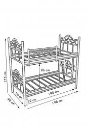 Metalia Hazar Metal Ranza Beyaz - 5
