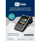 inPOS M530 Yazarkasa Pos Cihazı (ÜCRETSİZ KURULUM VE SİM HATTI) - 4