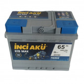 İnci 12V 65 Ah Efb Max 640 A(EN) Start Stop Akü - 1
