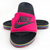 NIKE Pembe Sargılı Kaydırmaz Günlük-Deniz Terliği - 1