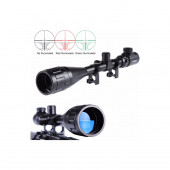 Nikula Tr-Nikula 4-16X50 Aoeg Zoomlu Tüfek Dürbünü Çift Işıklı Kırmızı,yeşil Kaynaklı Avcılık Dürbün - 1