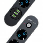 Polo Smart MP07 USB Portlu 3lü Akım Korumalı Priz - 2