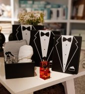 Crearthome Damat Bohçası,Damat Kutusu, Çeyiz Kutu Seti 3 lü Set - 4