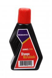 Monopol Istampa Mürekkebi 30 Ml Kırmızı - 1