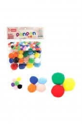 Mikro Ponpon Set 10-20-30 mm - 1