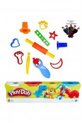 Play Doh Oyun Hamuru Kalıpları Ve 4 Renk Oyun Hamuru Kitap Ayracı - 2