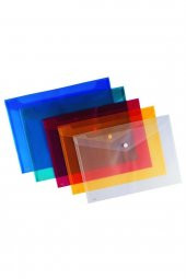 Noki Çıtçıtlı Dosya Evrak Zarfı Kırmızı 3101 - 1