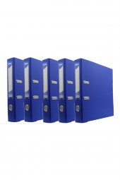 Noki Dar Plastik Klasör (56412-130) Mavi 5 Li Paket - 1