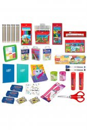 Faber Castell 1. Sınıf Kırtasiye Seti 28 Parça Full Set Okula Başlıyorum Seti - 1