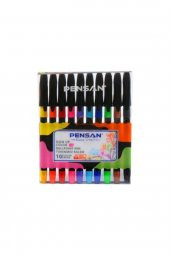 Pensan Tükenmez Kalem 10 Lu Paket 10 Renk - 3