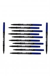 inox Çıkmayan Asetat & Cd Kalemi Mavi S 12li Paket - 1