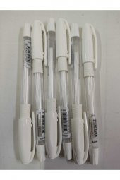 Pensan Neon Jel Beyaz Kalem 1.0 Mm 6 Adet - 1