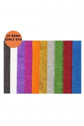 Linea A4 Simli Eva 2 Mm 10 Renk Karışık - 1